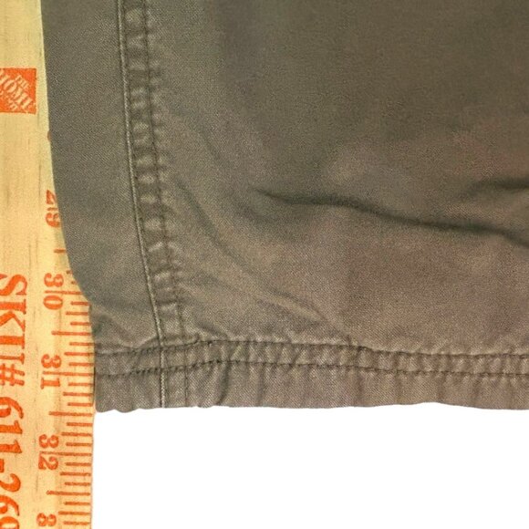 REI Brown Pants - Pockets Lined Outdoor Hiking Utility Workwear - Men's 36 X 32 - Picture 5 of 8